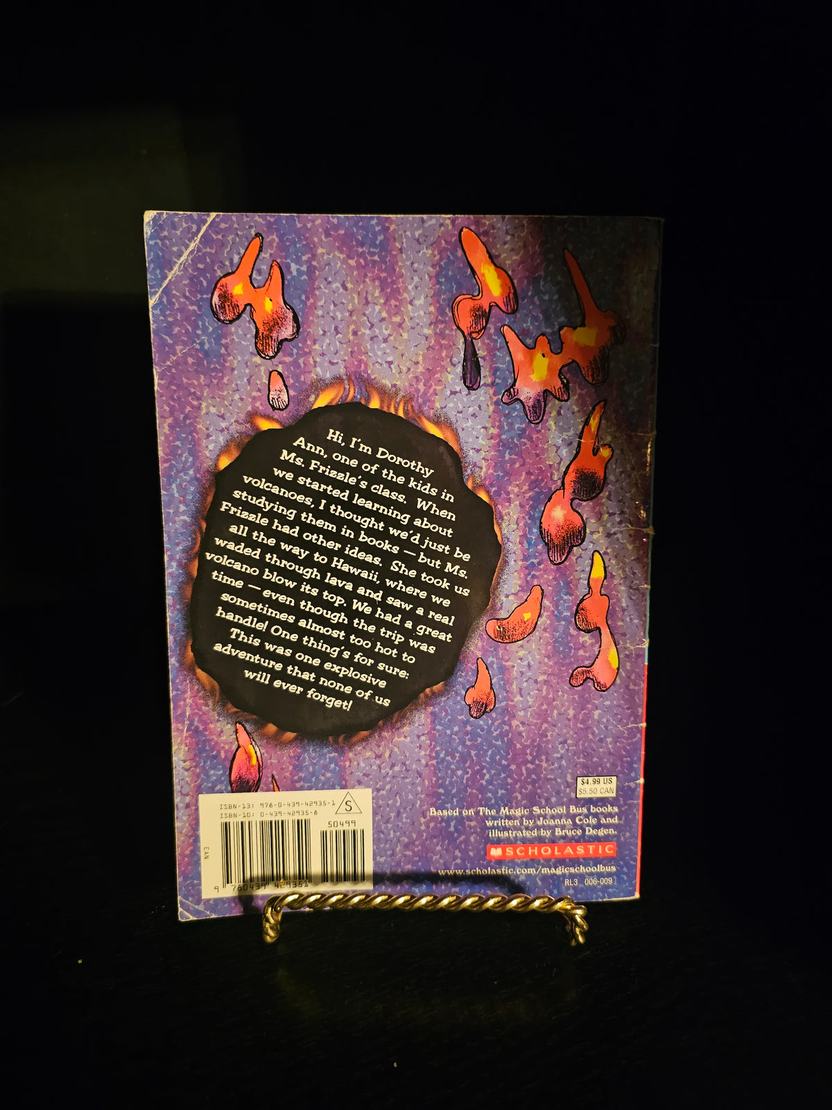 The Magic School Bus Voyage to the Volcano Book #15