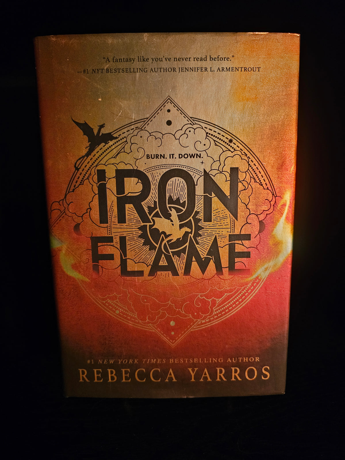 Iron Flame by Rebecca Yarros - First Edition (Hardcover)
