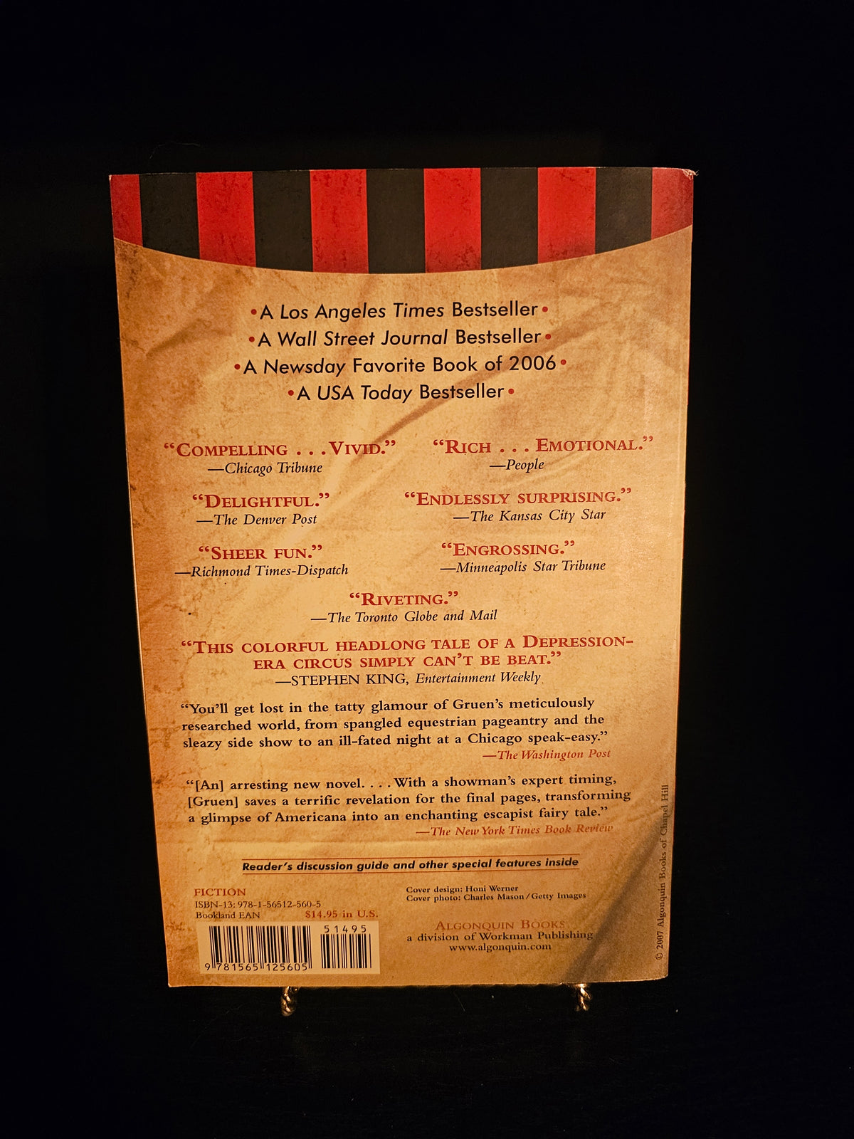 Water for Elephants by Sara Gruen
