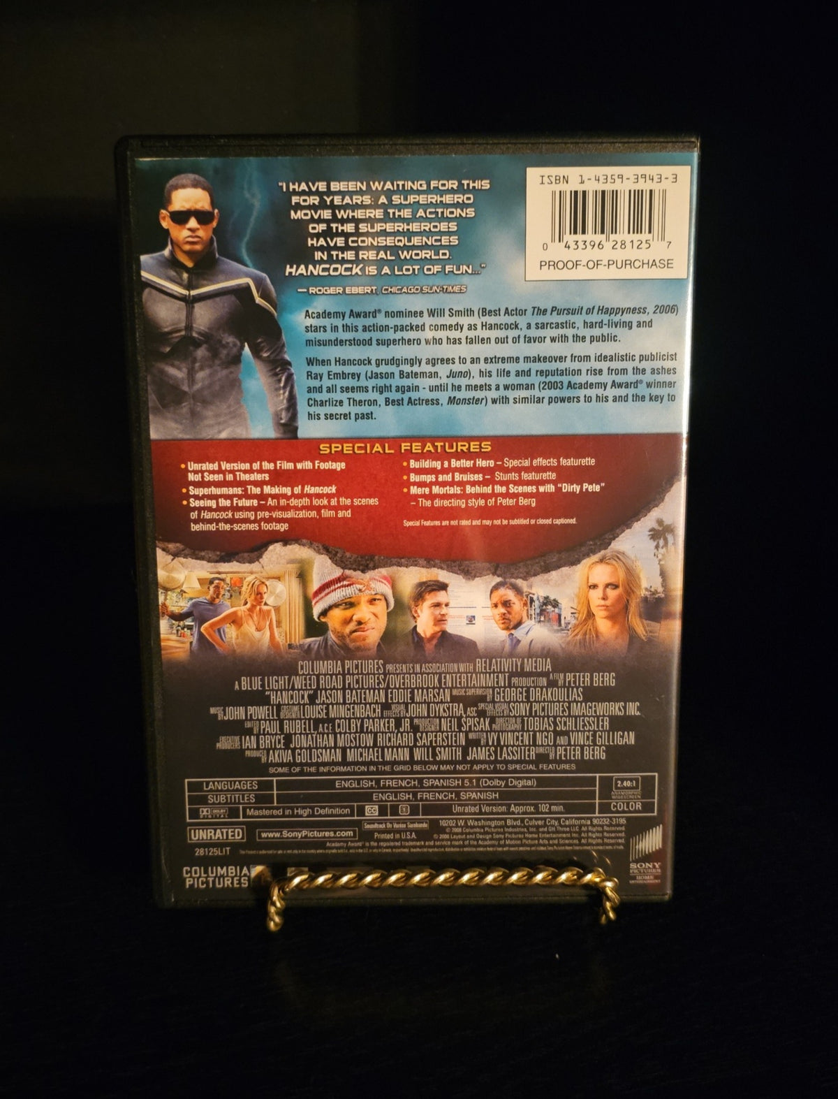 Hancock DVD