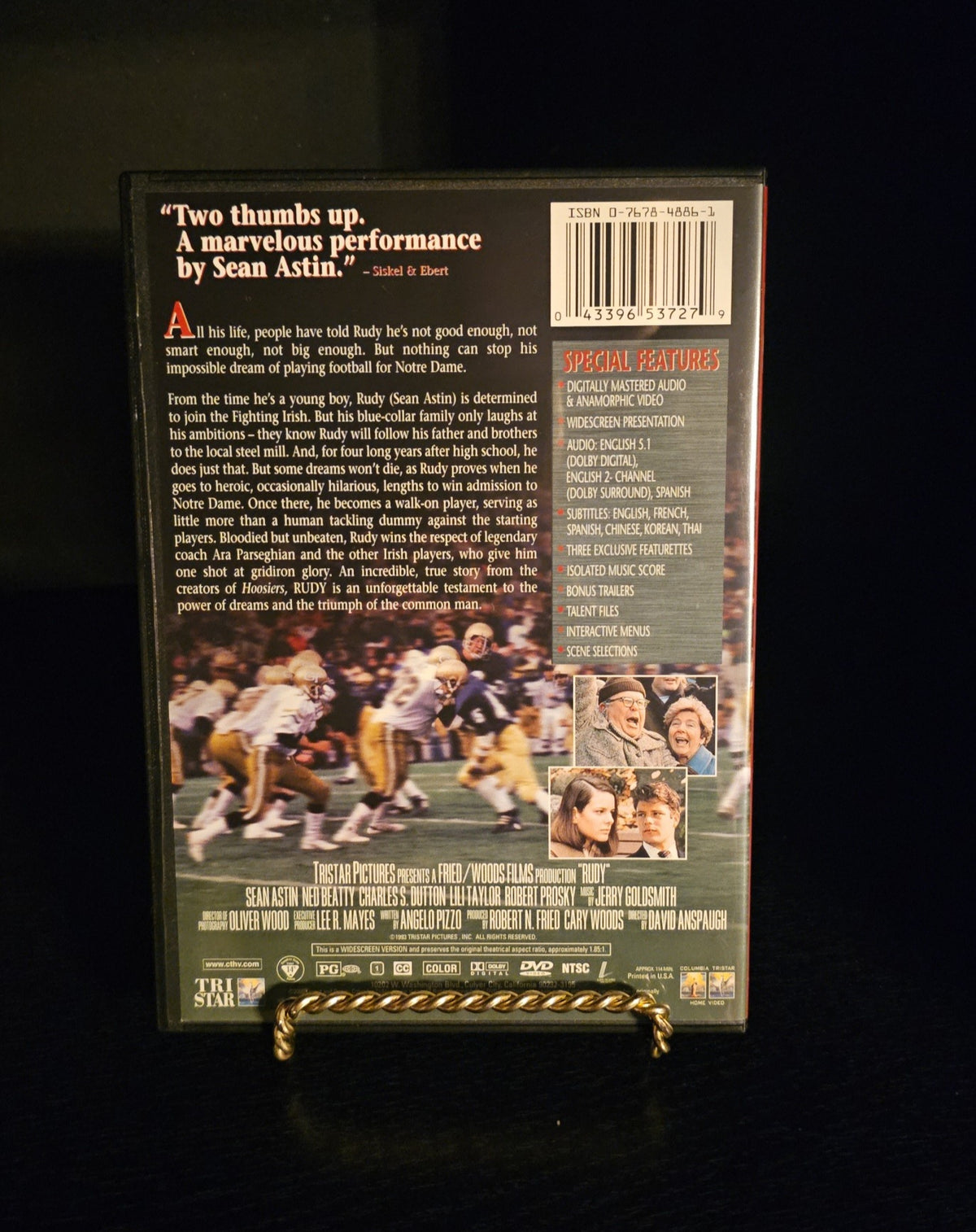 Rudy DVD