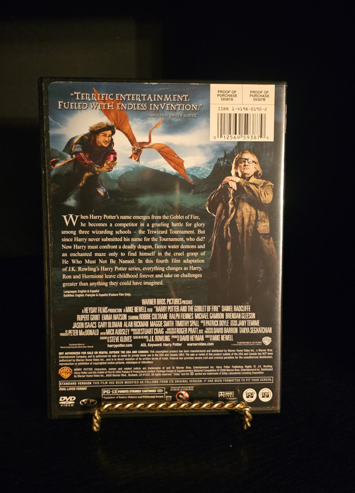 Harry Potter and the Goblet of Fire (DVD)