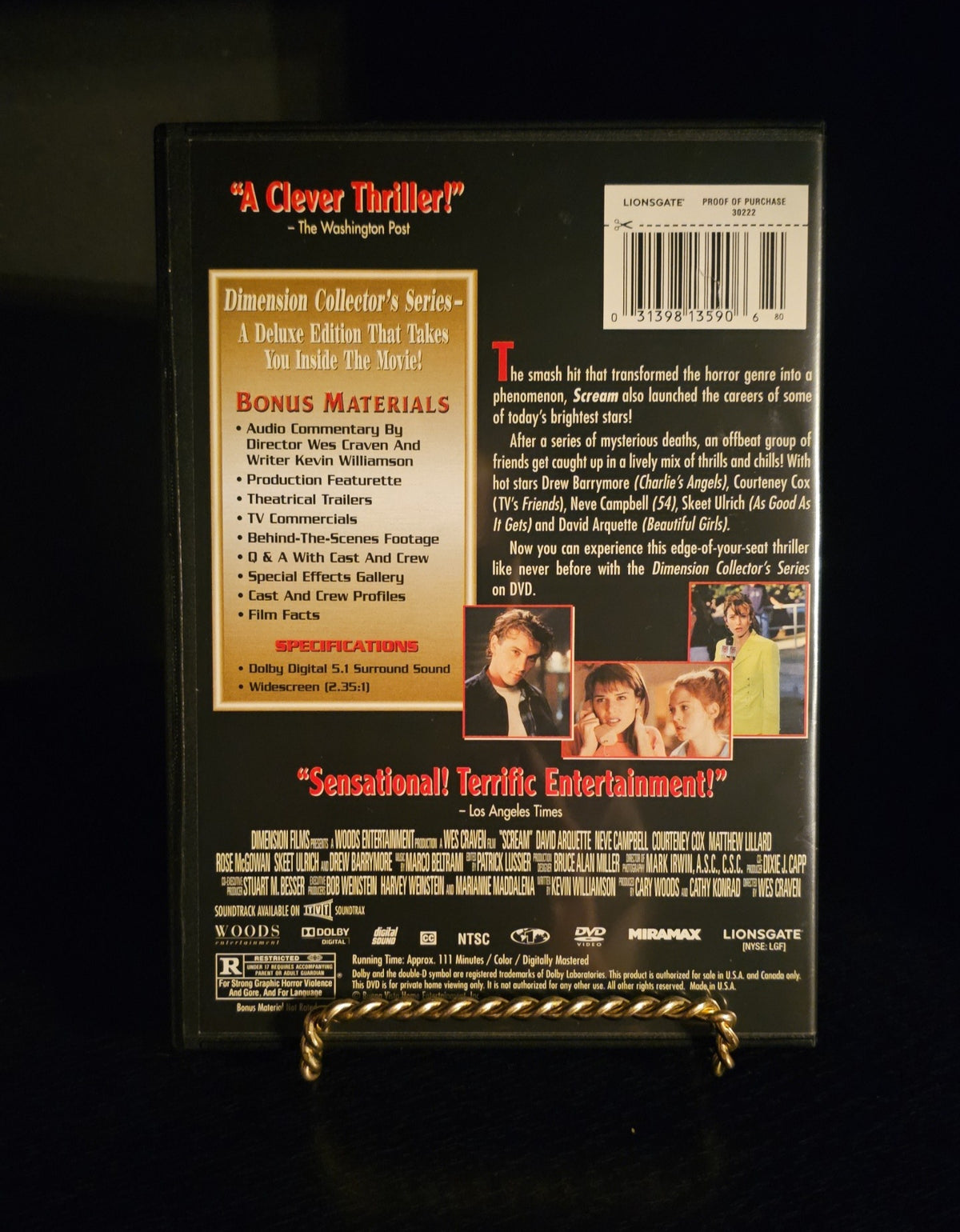 Scream DVD