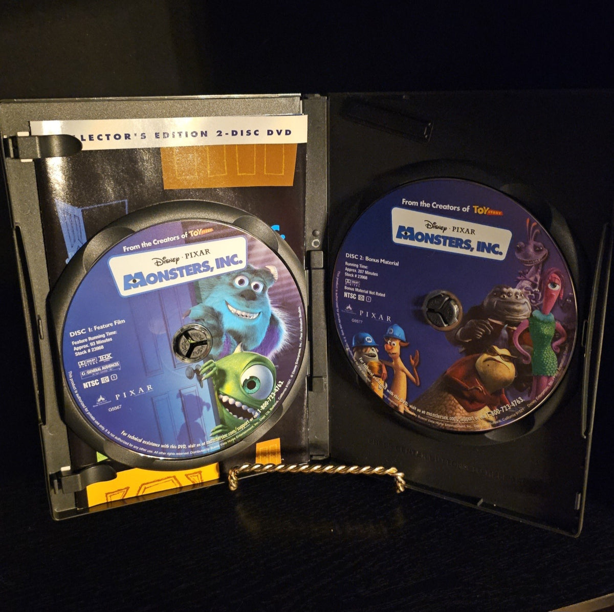 Monster's Inc. Collector's Edition 2-Disc DVD
