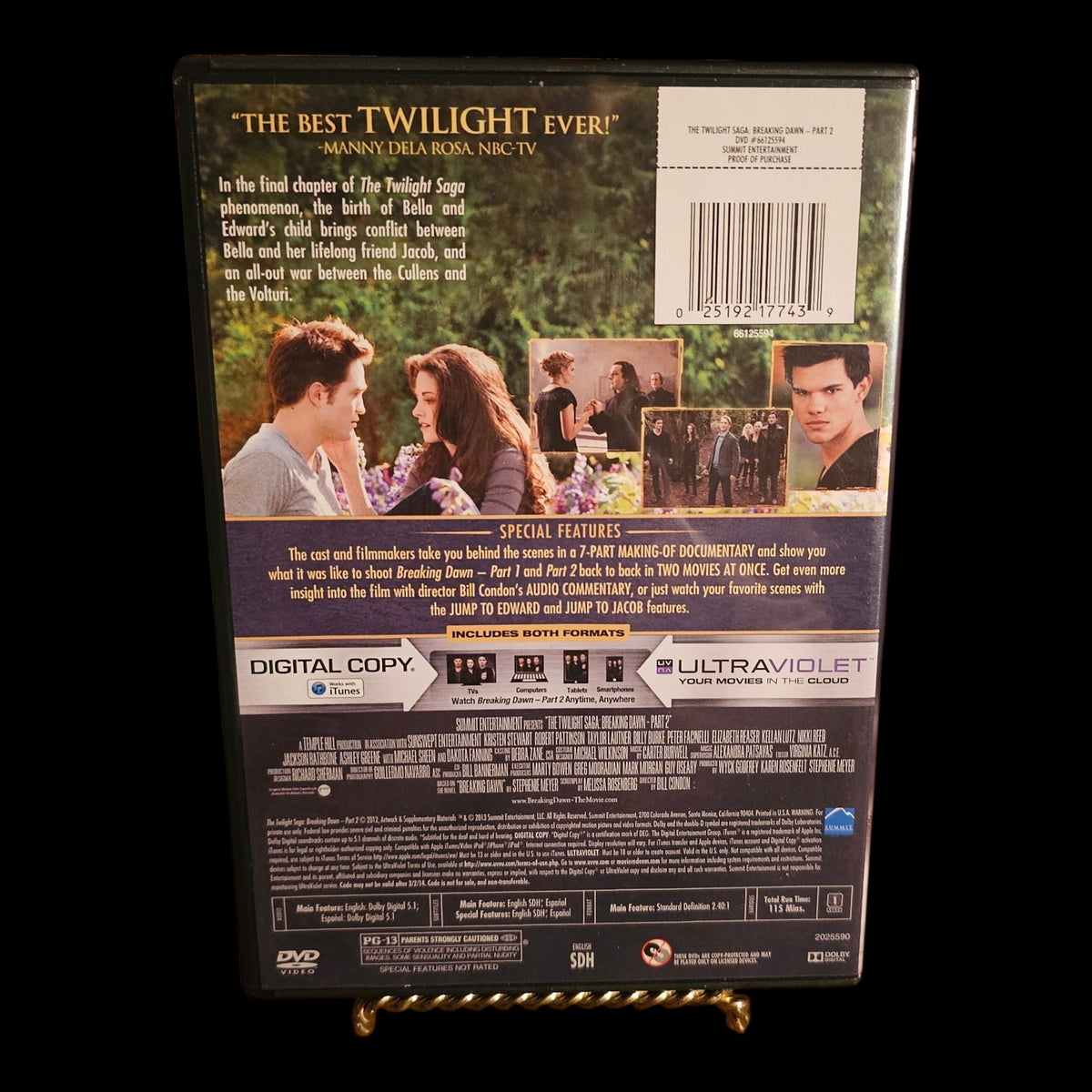 The Twilight Saga Breaking Dawn Part 2 (DVD)