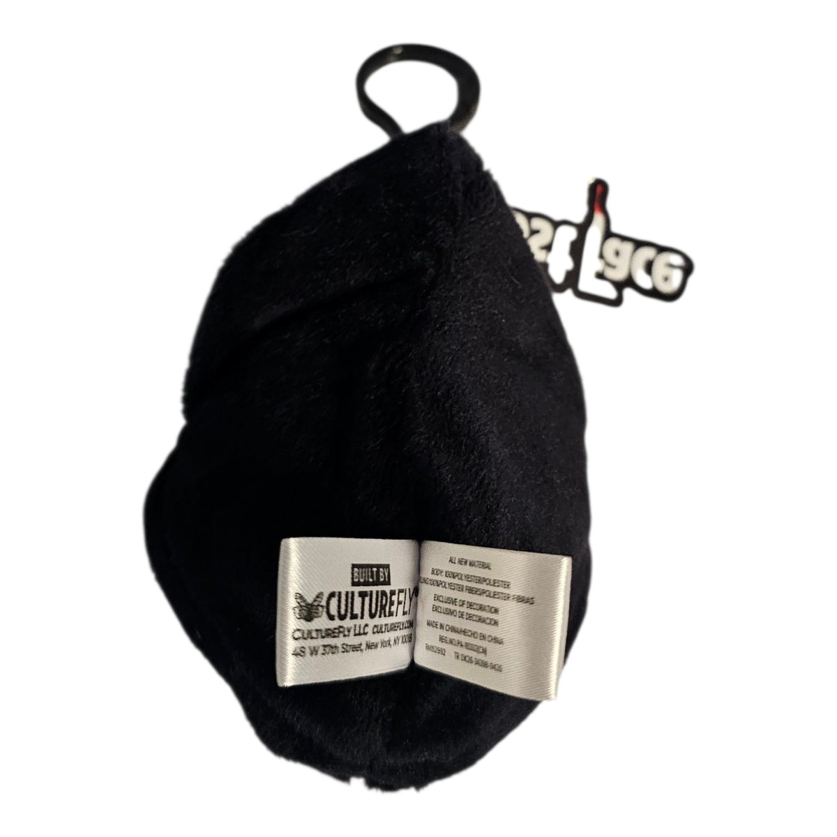 Orange Ghostface Plush Bag Clip
