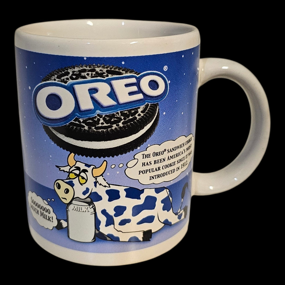 Vintage Oreo Cookie Cow Mug