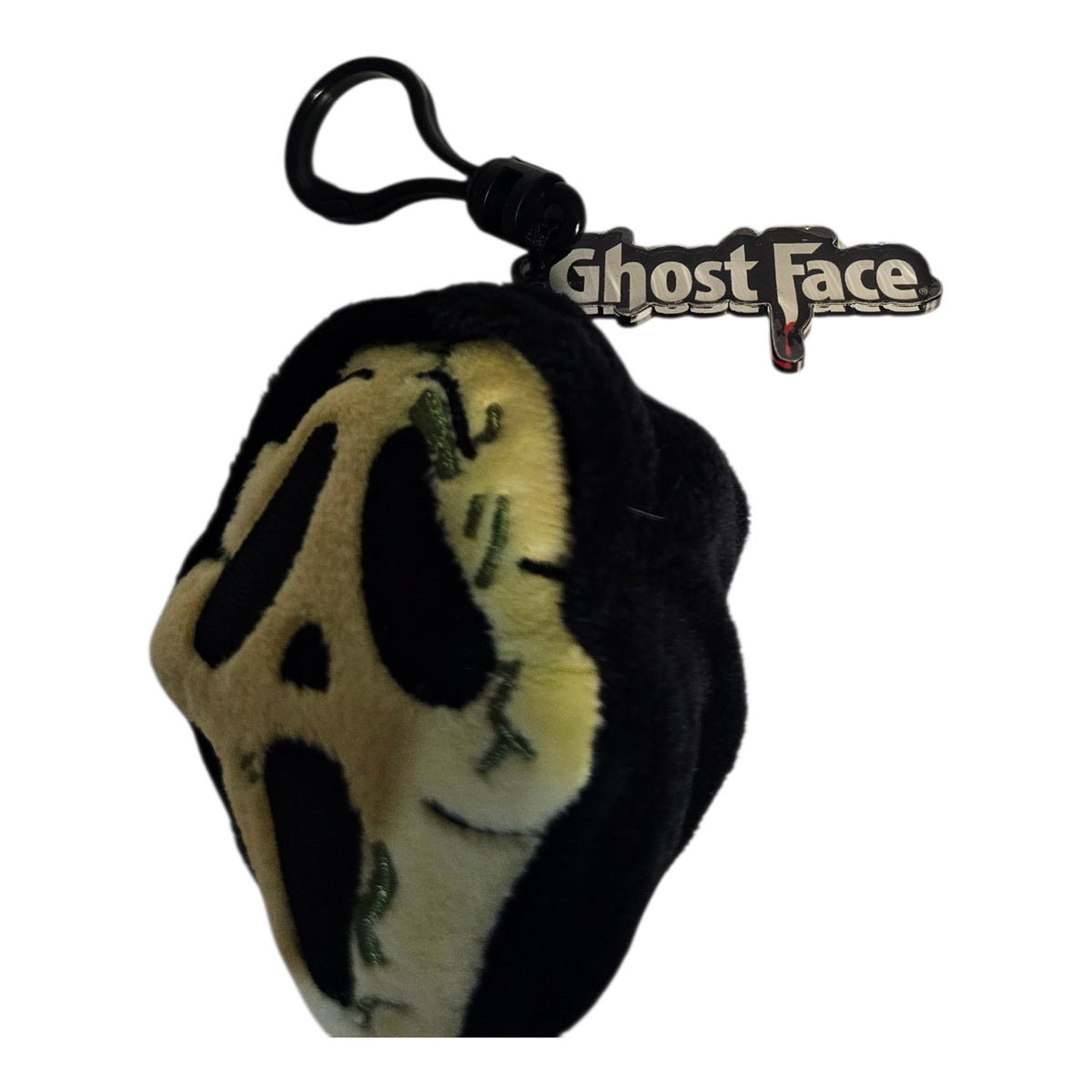 Green Ghostface Plush Bag Clip