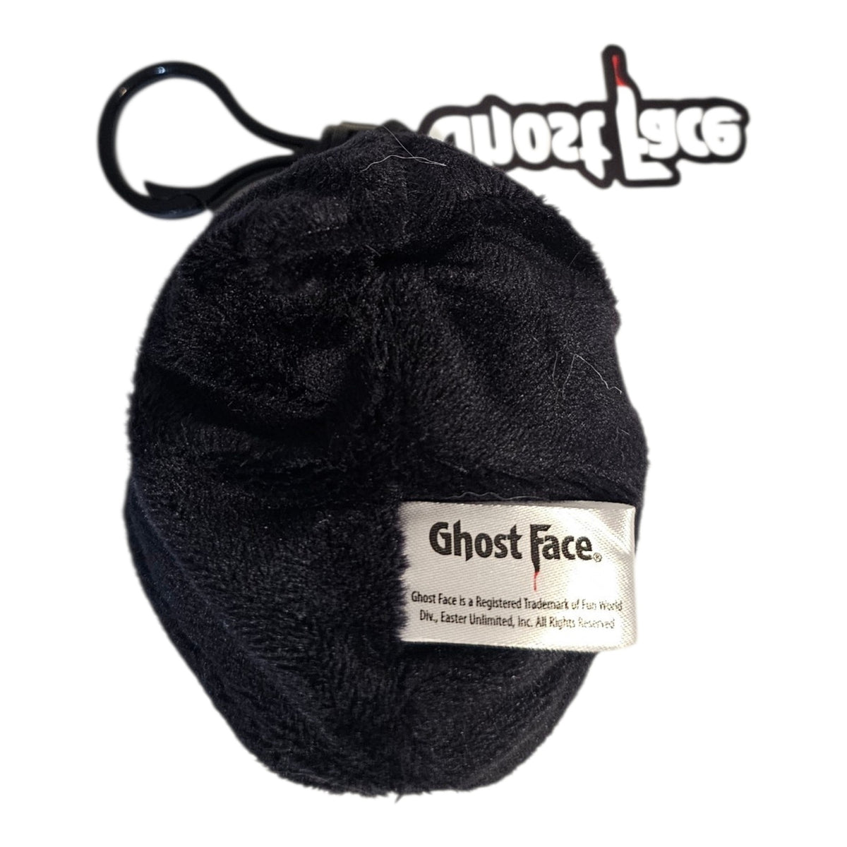 Green Ghostface Plush Bag Clip