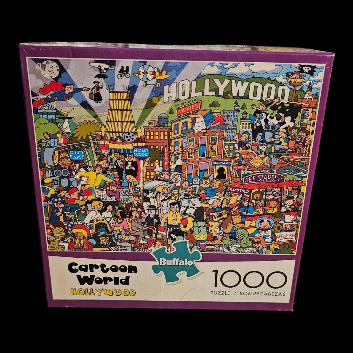 Buffalo Games Cartoon World: Dave Garbot Hollywood 1000 Piece Puzzle
