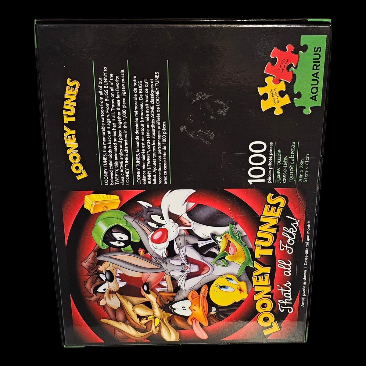Looney Tunes 1000 Piece Puzzle