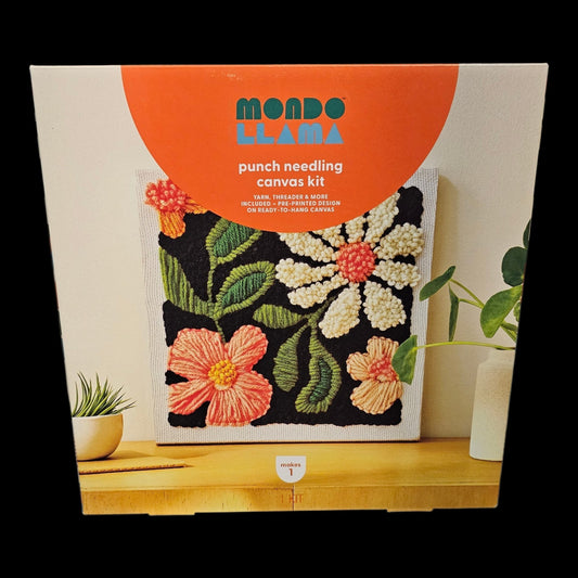 Mondo Llama Punch Needling Canvas Kit (NEW)